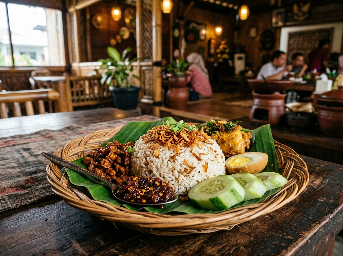 Nasi Uduk Gurih Cianjur - Sarapan Pagi Raosan Deui