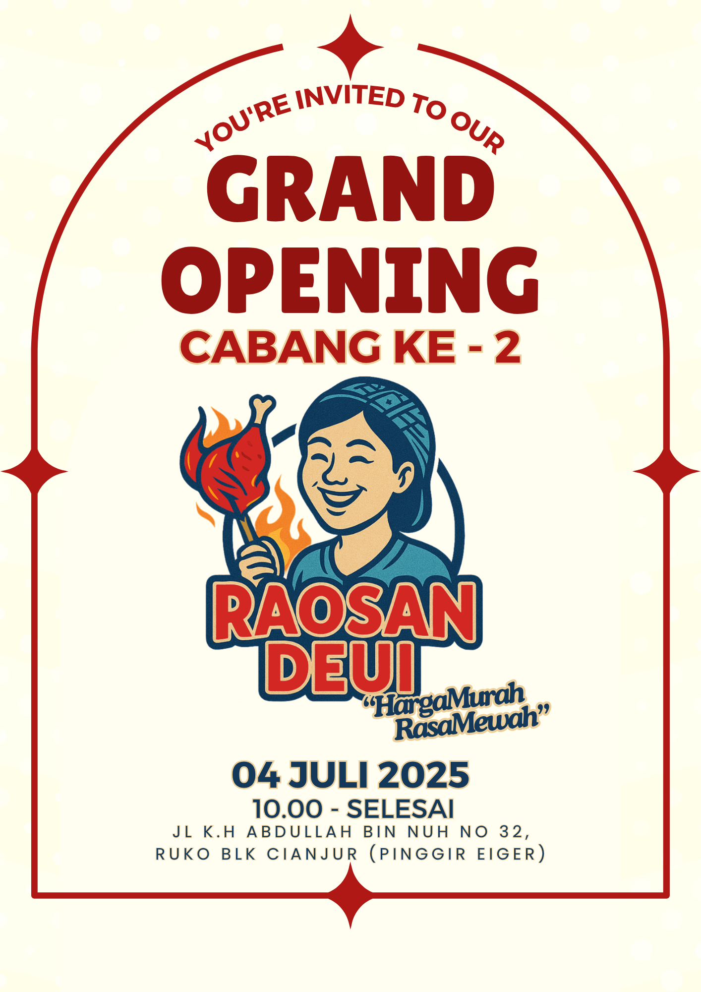 Selamat  Datang di Warung Nasi Raosan Deui